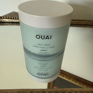 OUAI Shibuya Body Crème - Aqua Green Jar